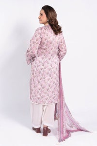 UAE -3 Piece Unstitched Printed Lawn Suit with Printed Chiffon Dupatta BM-52031