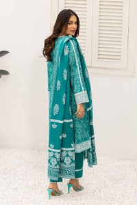 UAE -3PC Printed Lawn Unstitched Suit CL-32512 B