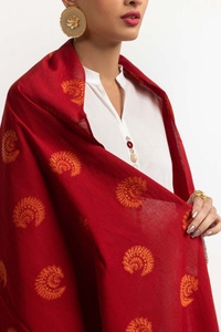 UAE -Dyed Jacquard Dupatta DUP-24-22
