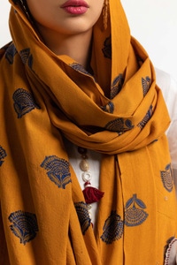 UAE -Dyed Jacquard Dupatta DUP-24-23