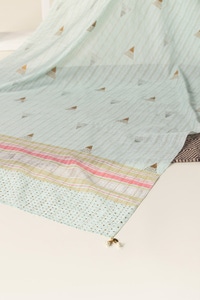 UAE -Yarn Dyed Block Printed Dupatta DUP-24-29