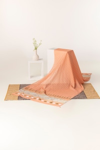 UAE -Yarn Dyed Block Printed Dupatta DUP-24-31
