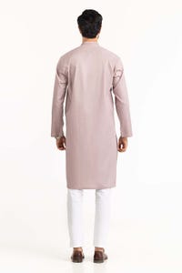 UAE -Dusty Pink Basic Kurta KR-EMB23-002