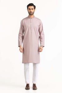 UAE -Dusty Pink Basic Kurta KR-EMB23-002
