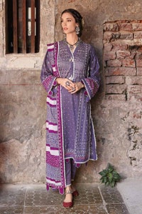 UAE -3PC Chunri Lawn Unstitched Suit CL-22091 A