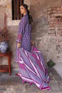 UAE -3PC Chunri Lawn Unstitched Suit CL-22091 A