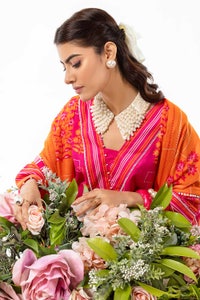 UAE -3PC Lawn Printed Unstitched Suit CL-32452