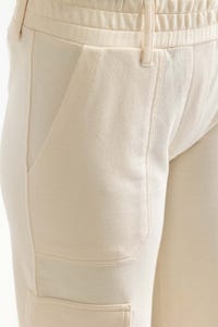 UAE -Ecru Knit Trouser 231-220-016