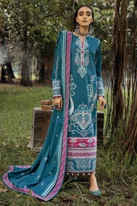 UAE -3PC Unstitched Khaddar Suit K-22055