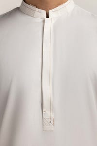 UAE -Egg White Styling Suit SK-S24-048