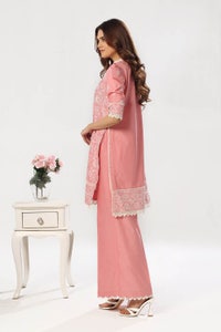 UAE -2 Piece Unstitched Embroidered Lawn Suit TL-52083
