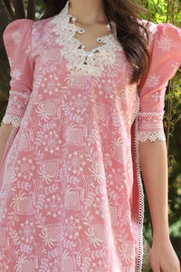 UAE -2 Piece Unstitched Embroidered Lawn Suit TL-52083