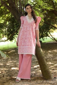 UAE -2 Piece Unstitched Embroidered Lawn Suit TL-52083