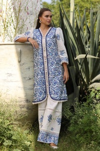 UAE -2 Piece Unstitched Embroidered Lawn Suit TL-52084