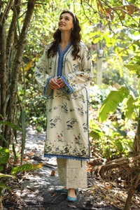 UAE -2 Piece Unstitched Embroidered Lawn Suit TL-52087