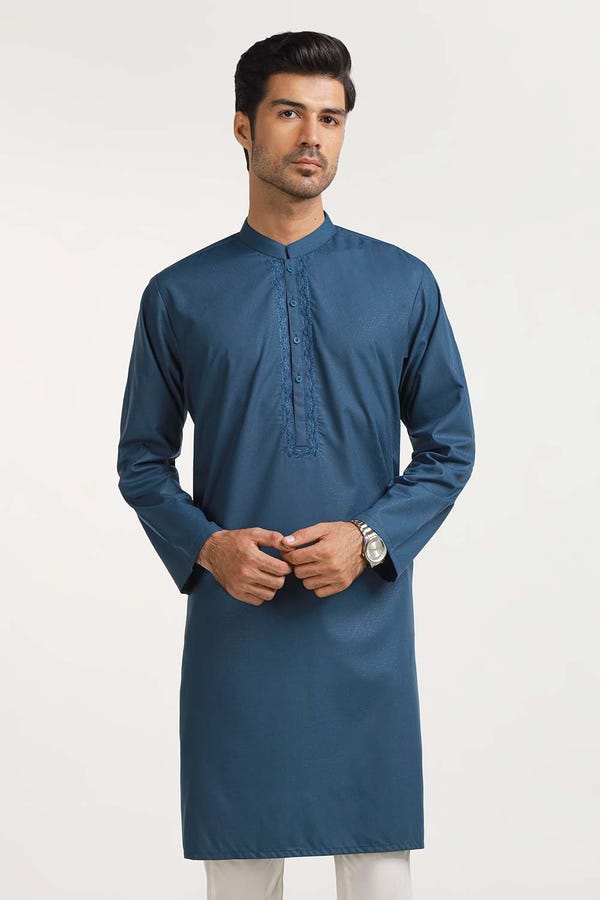 UAE -Embroidered Kurta KR-EMB24-041