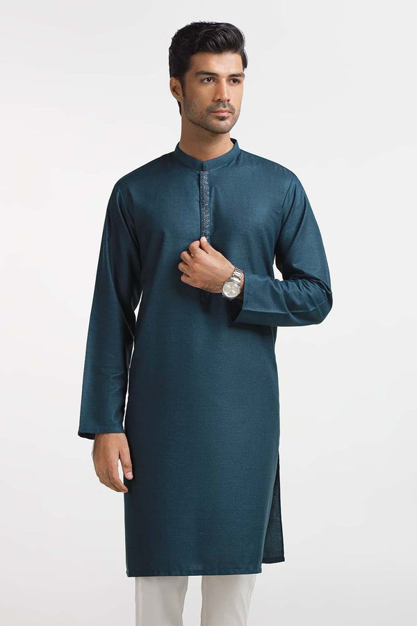 UAE -Embroidered Kurta KR-EMB24-042