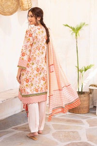 UAE -3PC Printed Lawn Unstitched Suit CL-32217 A