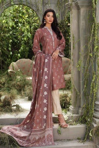 UAE -3PC Unstitched Digital Printed Karandi Shawl Suit AY-12037 A
