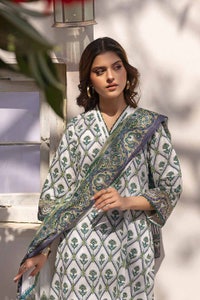 UAE -3PC Printed Lawn Unstitched Suit CL-32082 A