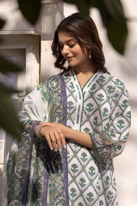 UAE -3PC Printed Lawn Unstitched Suit CL-32082 A