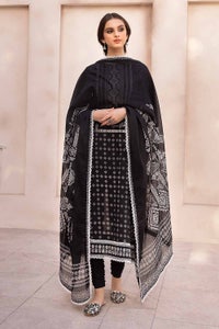 UAE -3PC Unstitched Embroidered Lawn Suit B-32033