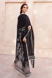 UAE -3PC Unstitched Embroidered Lawn Suit B-32033