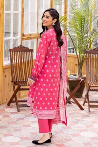 UAE -3PC Lawn Unstitched Lacquer Printed Suit CL-32430 B
