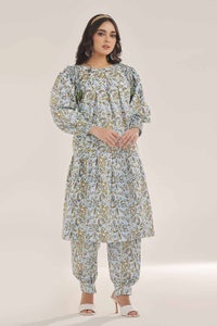 UAE -Unstitched Printed Lawn Shirt SL-42036 B