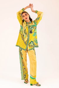 UAE -2PC Linen Unstitched Digital Printed Suit VT-22003