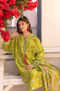 UAE -3PC Printed Lawn Unstitched Suit CL-32363 A