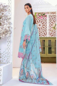 UAE -3PC Embroidered Dobby Unstitched Suit DB-32011