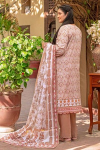 UAE -3PC Lawn Unstitched Printed Suit CL-32081 B