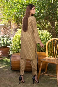 UAE -2PC Lawn Gold Printed Unstitched Suit TL-32043