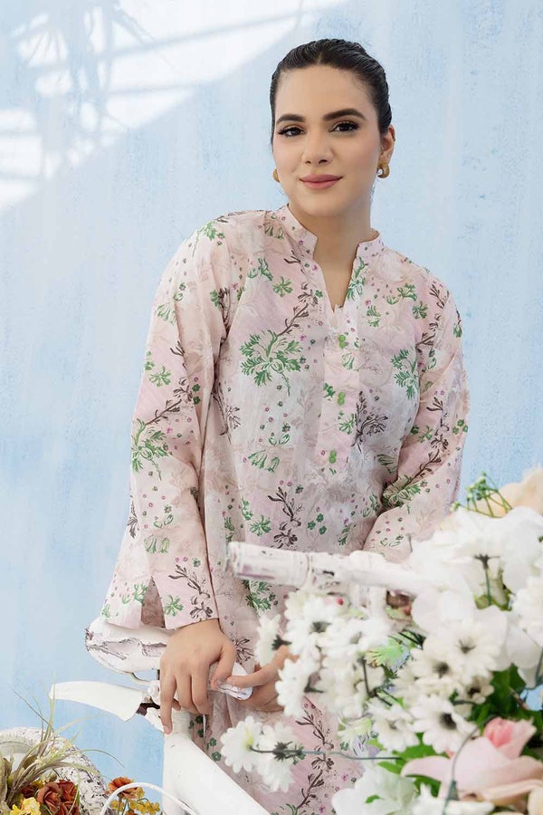 UAE -2PC Printed Lawn Unstitched Suit TL-32075