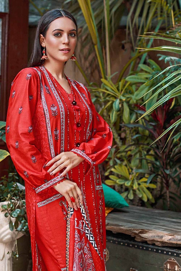 UAE -3PC Lawn Unstitched Printed Suit CL-32251