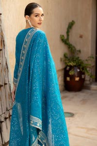UAE -3PC Embroidered Yarn Dyed Unstitched Suit with Embroidered Yarn Dyed Dupatta FE-42049