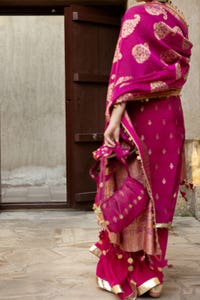 UAE -3PC Embroidered Jacquard Unstitched Suit with Jacquard Dupatta FE-42051