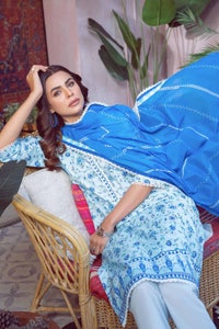 UAE -3PC Lawn Unstitched Printed Suit CL-32289 A
