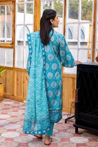 UAE -3PC Lawn Unstitched Printed Suit CL-32390 A