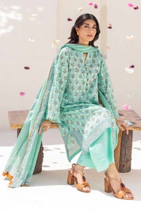 UAE -3PC Printed Cambric Unstitched Suit with Lawn Dupatta CBN-32022 A