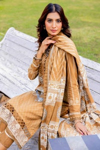 UAE -3PC Embroidered Lawn Unstitched Printed Suit CL-32115