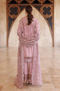UAE -3PC Embroidered Lawn Unstitched Suit With Embroidered Net Dupatta PM-32009