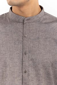 UAE -Fossil Grey Basic Suit SK-P22-136