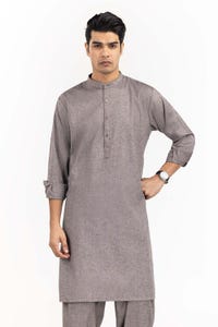 UAE -Fossil Grey Basic Suit SK-P22-136