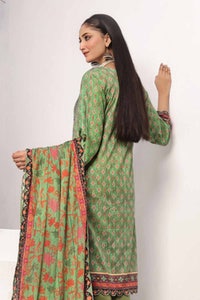 UAE -3 Piece Unstitched Printed Lawn Suit CLP-42135