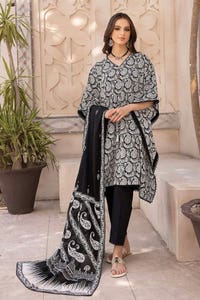 UAE -3PC Unstitched Printed Lawn Suit B-32027
