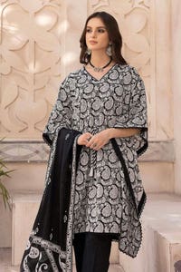 UAE -3PC Unstitched Printed Lawn Suit B-32027