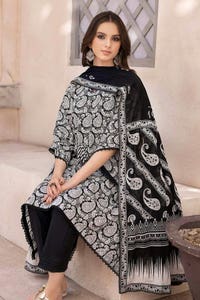 UAE -3PC Unstitched Printed Lawn Suit B-32027