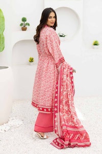 UAE -3PC Printed Lawn Unstitched Suit with Denting Lawn Dupatta DN-32105 B